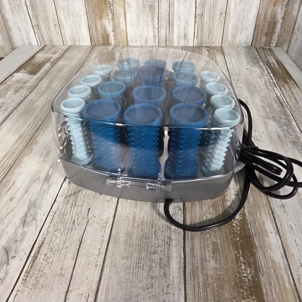 Conair Big Style Small Case 20 Multi-Sized Hot Roller Hairsetter CHW20 Blue